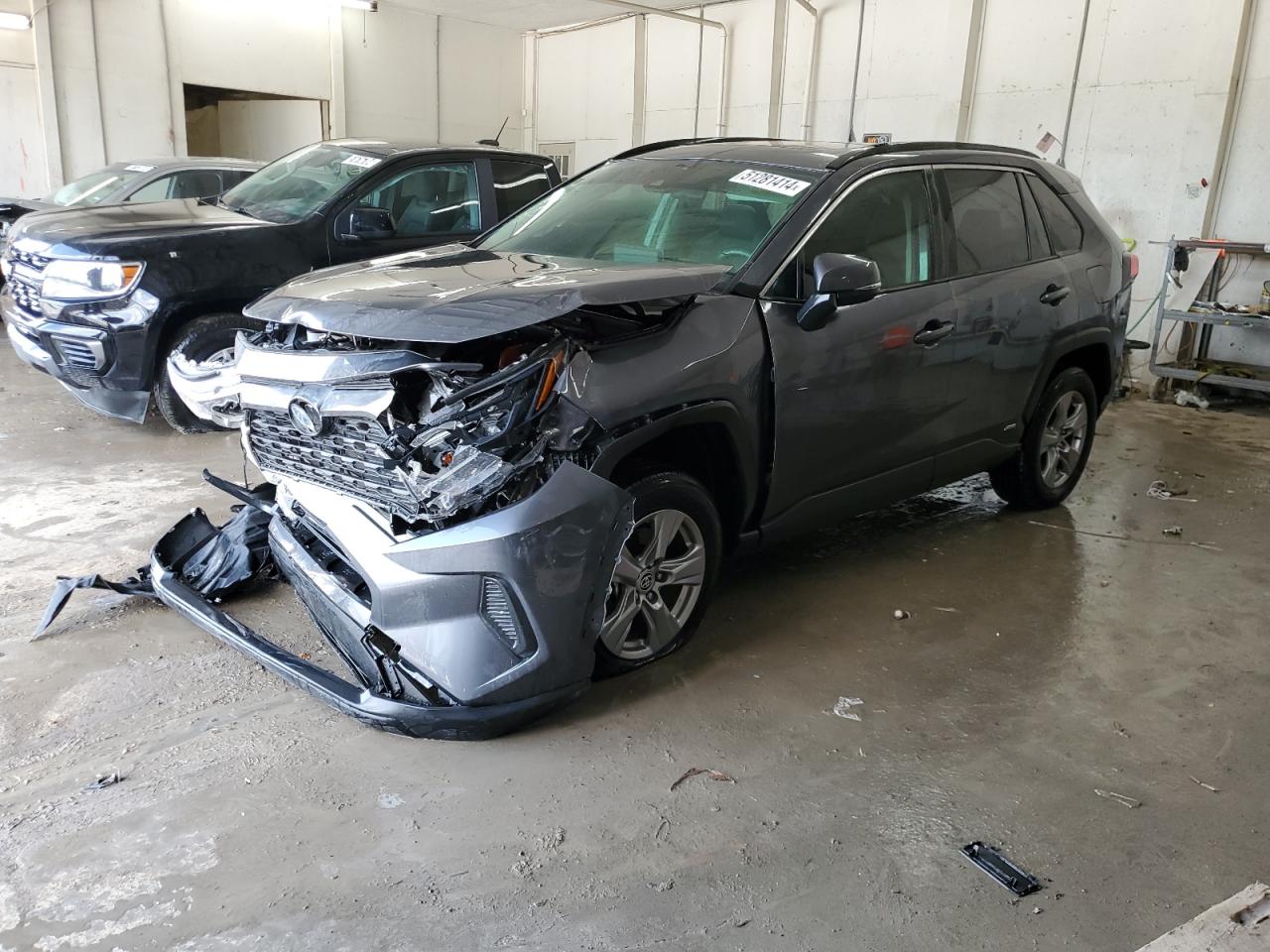 2022 TOYOTA RAV4 XLE VIN:JTMRWRFV6ND152877