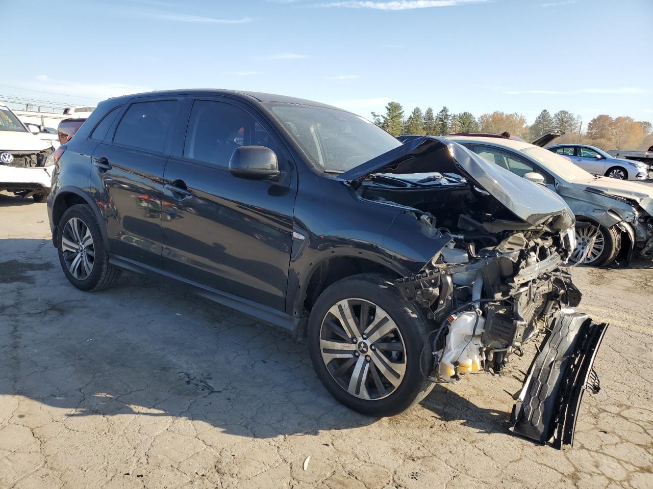 2022 MITSUBISHI OUTLANDER SPORT ES VIN:JA4APUAUXNU021487