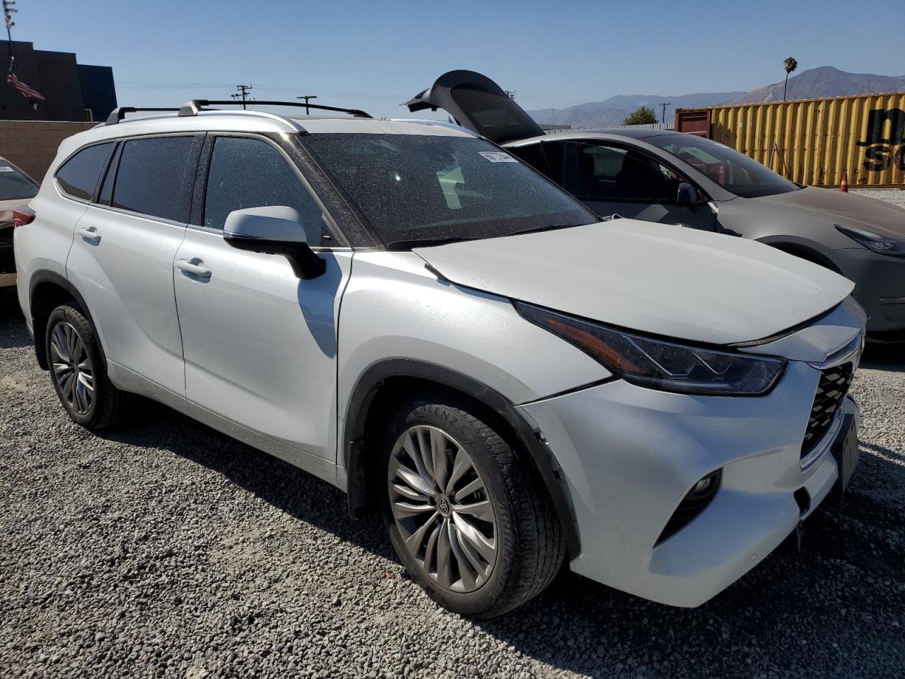 2022 TOYOTA HIGHLANDER PLATINUM VIN:5TDFZRAH3NS103829