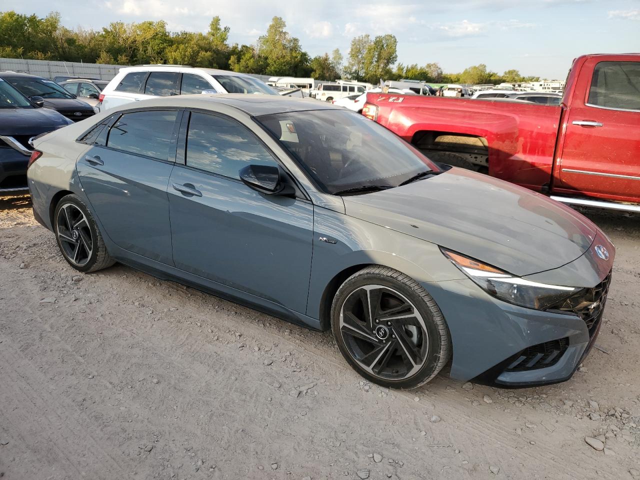 2022 HYUNDAI ELANTRA N LINE VIN:KMHLR4AF8NU326413