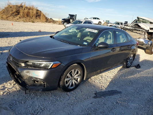 2022 HONDA CIVIC LX VIN:2HGFE2F29NH543481