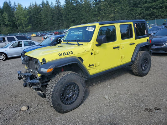 2022 JEEP WRANGLER UNLIMITED SPORT VIN:1C4HJXDG9NW158020