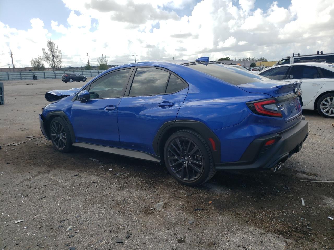 2022 SUBARU WRX PREMIUM VIN:JF1VBAF65N9032601