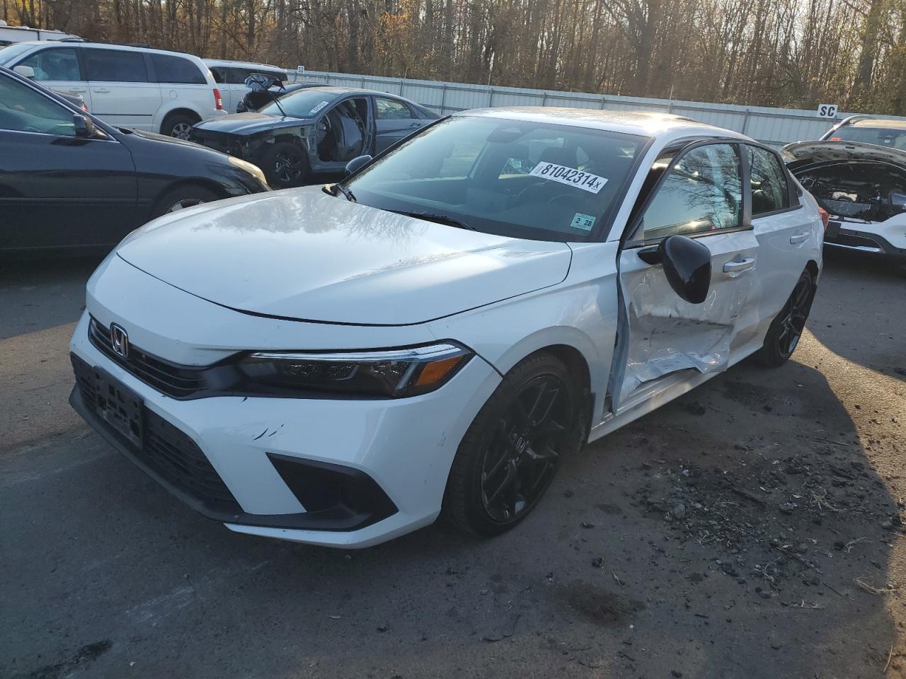 2023 HONDA CIVIC SPORT VIN:2HGFE2F50PH525867