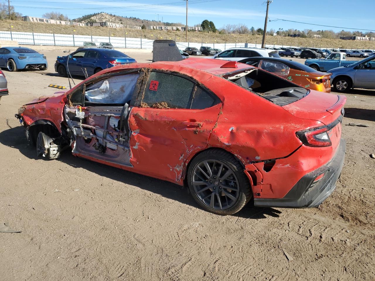 2023 SUBARU WRX GT VIN:JF1VBAU64P8803075