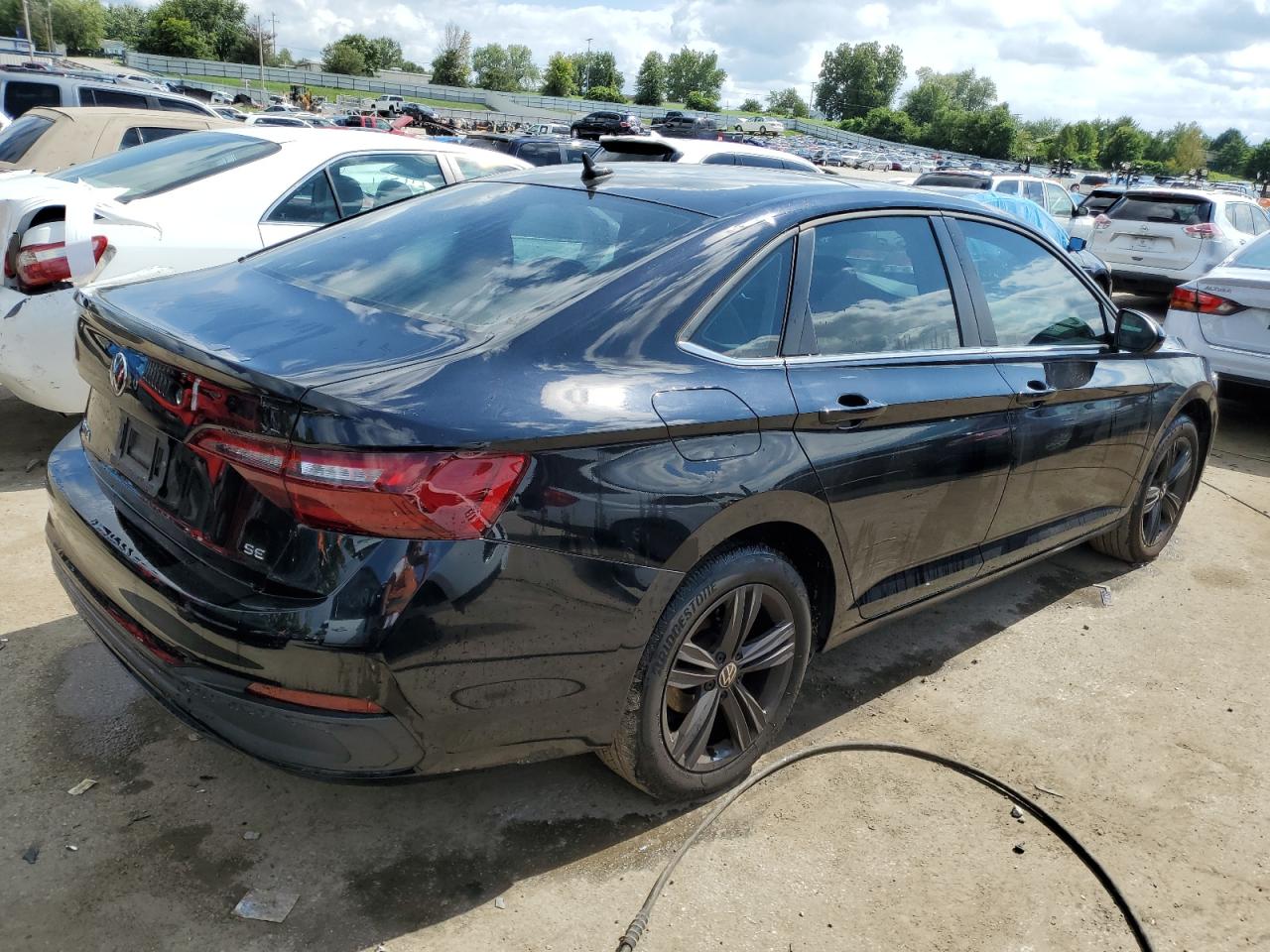 2022 VOLKSWAGEN JETTA SE VIN:3VW7M7BU8NM012135