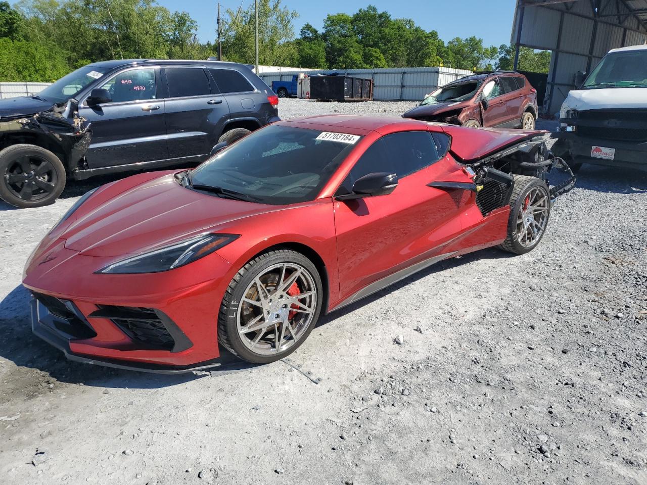 2024 CHEVROLET CORVETTE STINGRAY 3LT VIN:1G1YC2D40R5103110