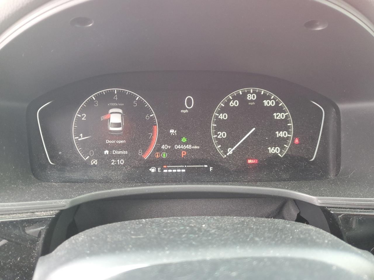 2022 HONDA CIVIC EX VIN:2HGFE1F72NH304568