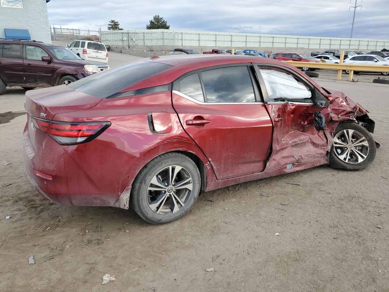 2022 NISSAN SENTRA SV VIN:3N1AB8CV8NY293067