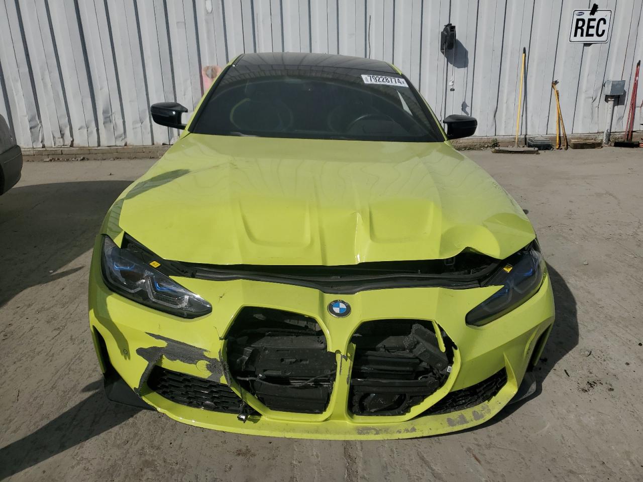 2022 BMW M4 COMPETITION VIN:WBS33AZ03NCJ45996