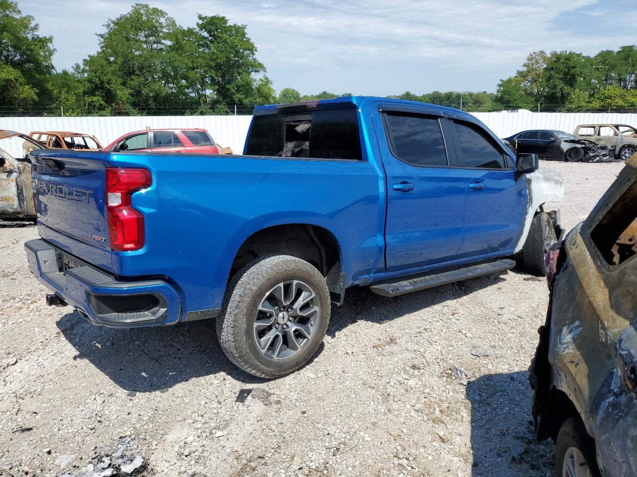 2022 CHEVROLET SILVERADO K1500 RST VIN:1GCUDEET5NZ540727