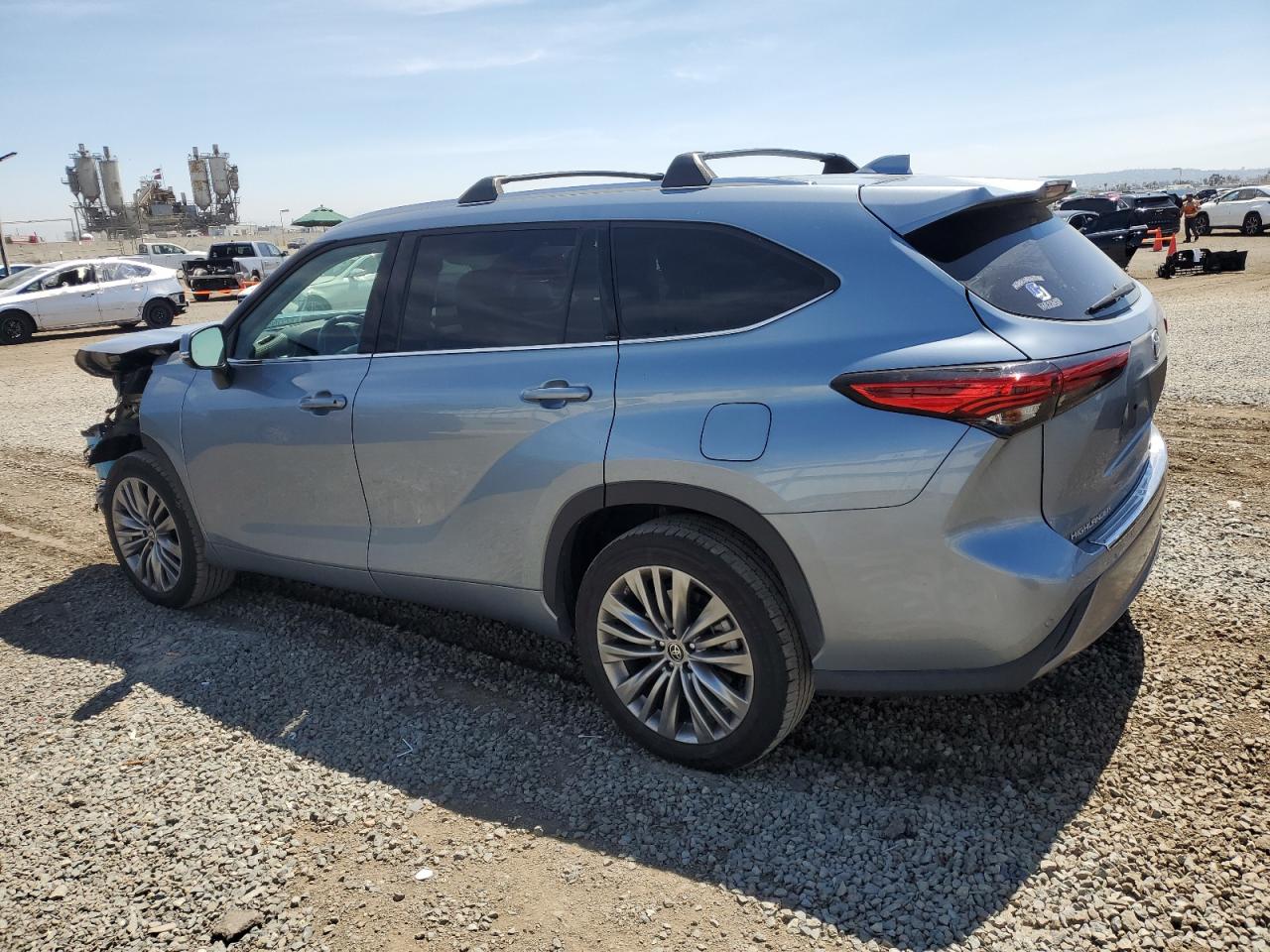 2022 TOYOTA HIGHLANDER HYBRID PLATINUM VIN:5TDFARAHXNS012502