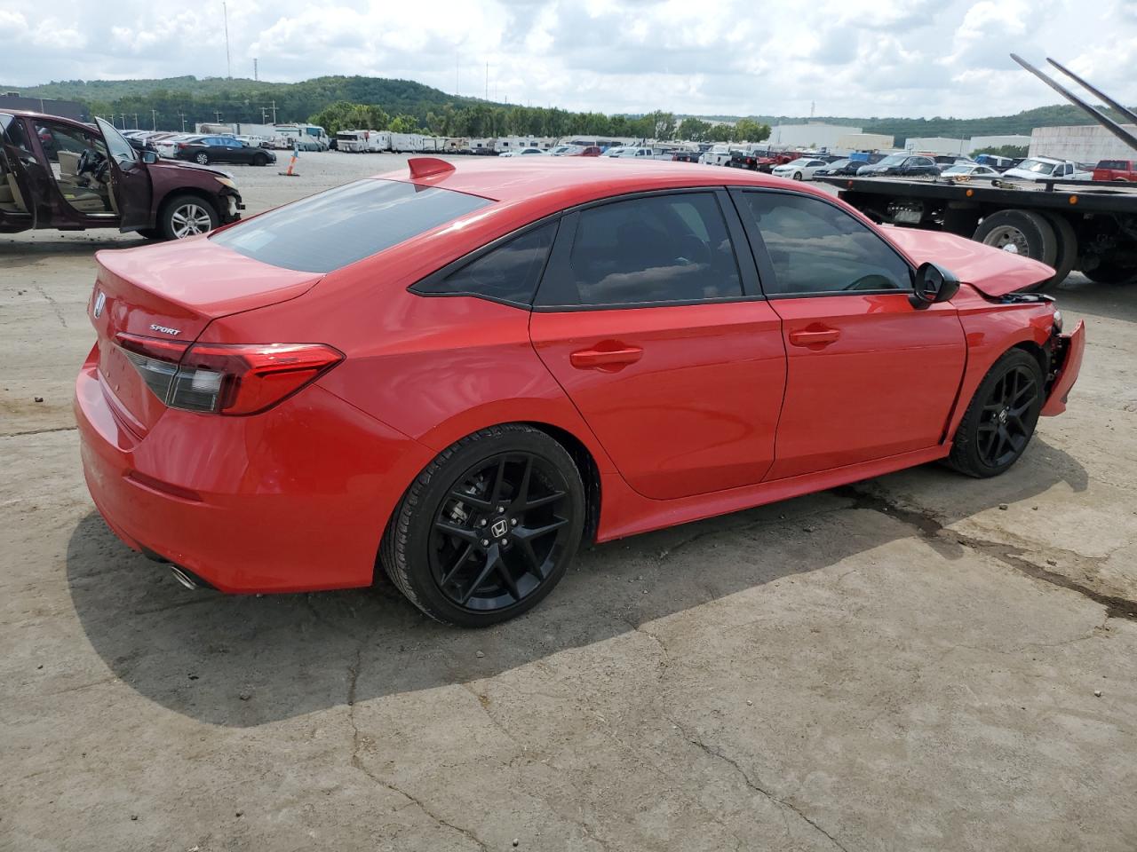 2022 HONDA CIVIC SPORT VIN:2HGFE2F54NH587415