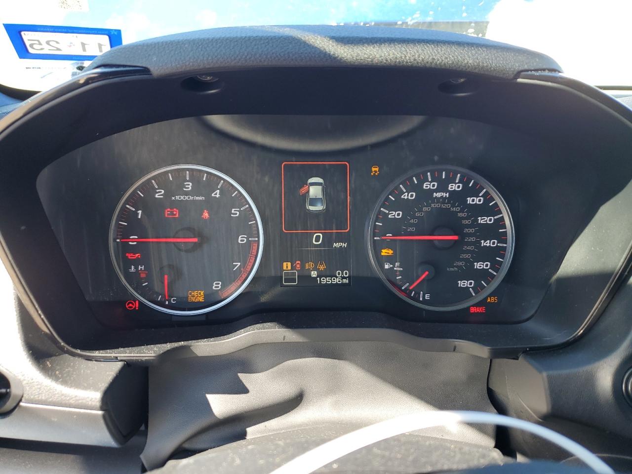 2023 SUBARU WRX PREMIUM VIN:JF1VBAF6XP9814895