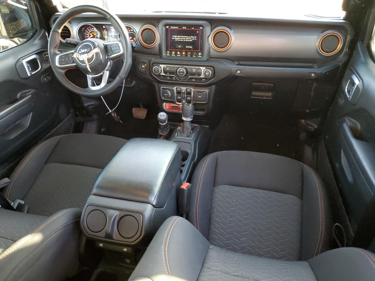 2022 JEEP GLADIATOR MOJAVE VIN:1C6JJTEG4NL150571