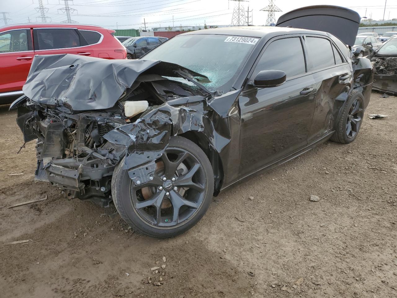 2022 CHRYSLER 300 S VIN:2C3CCABT0NH242117