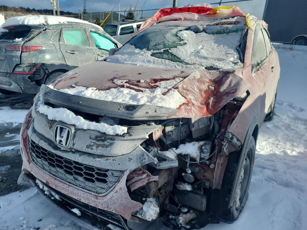 2022 HONDA HR-V SPORT VIN:3CZRU6H20NM104913