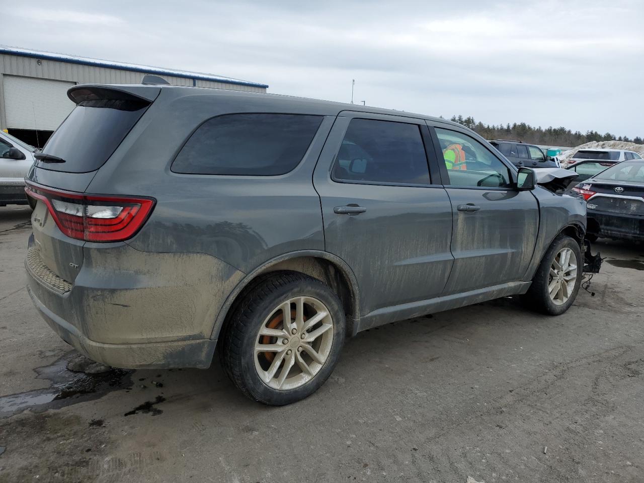 2022 DODGE DURANGO GT VIN:1C4RDJDGXNC183759