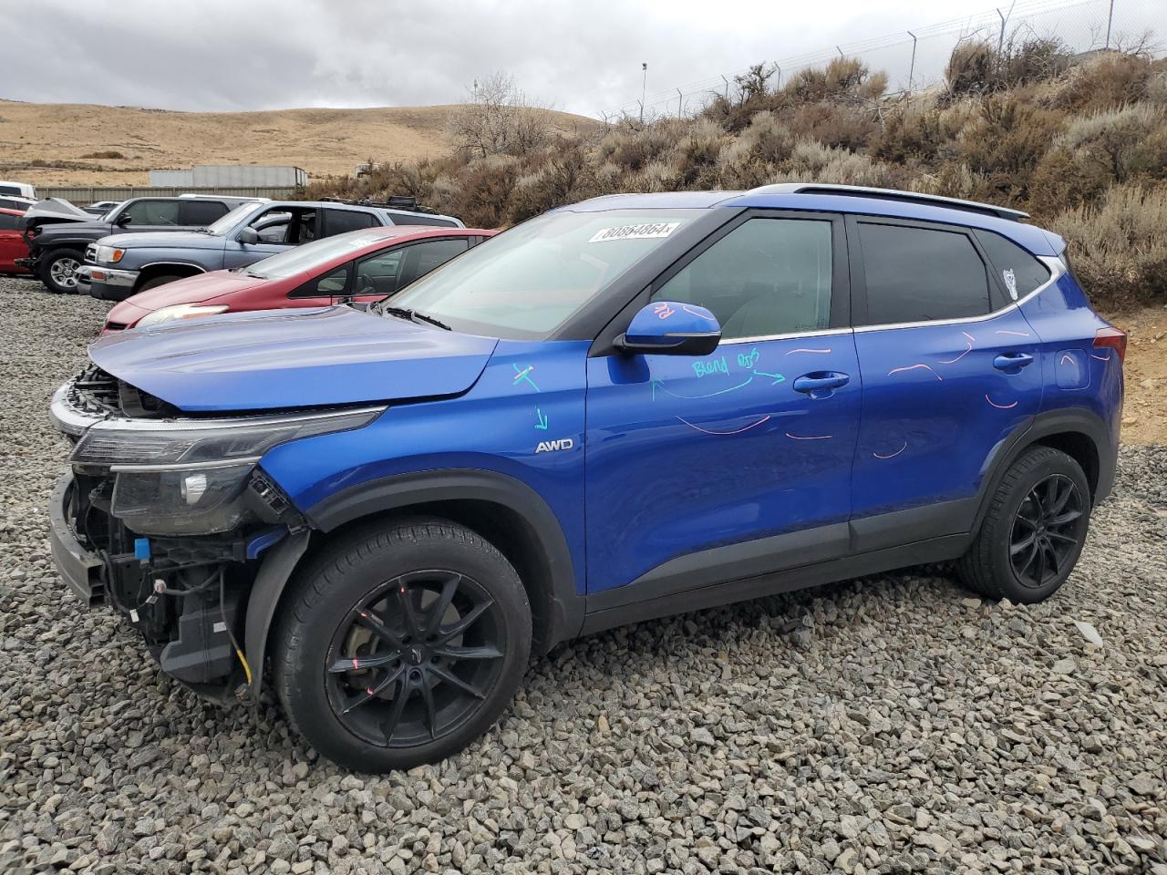 2022 KIA SELTOS EX VIN:KNDERCAA3N7269824