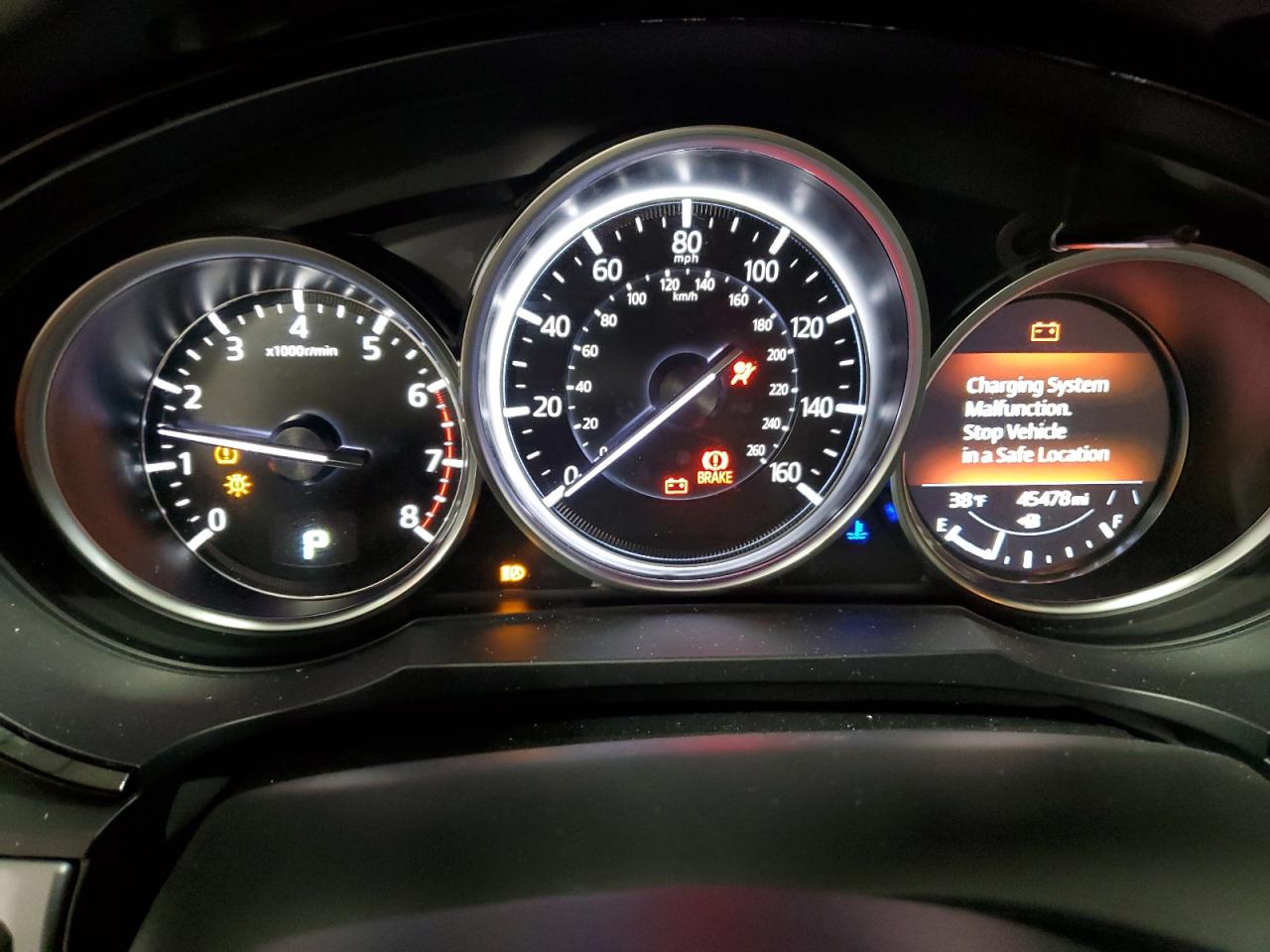 2022 MAZDA CX-9 TOURING VIN:JM3TCBCY7N0604340