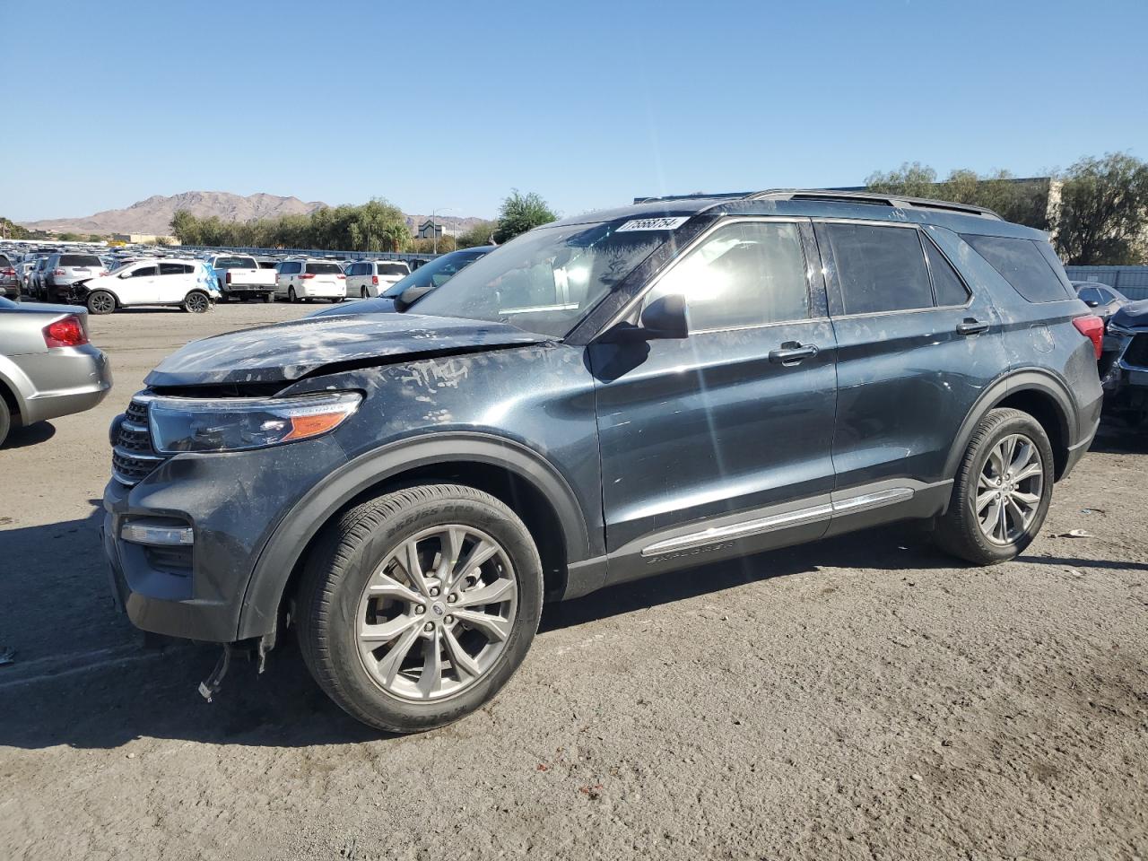 2022 FORD EXPLORER XLT VIN:1FMSK7DH7NGB79465