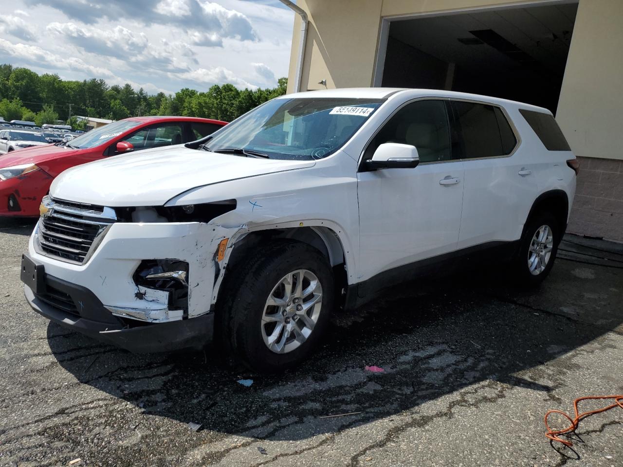 2023 CHEVROLET TRAVERSE LS VIN:1GNEVLKW3PJ196005