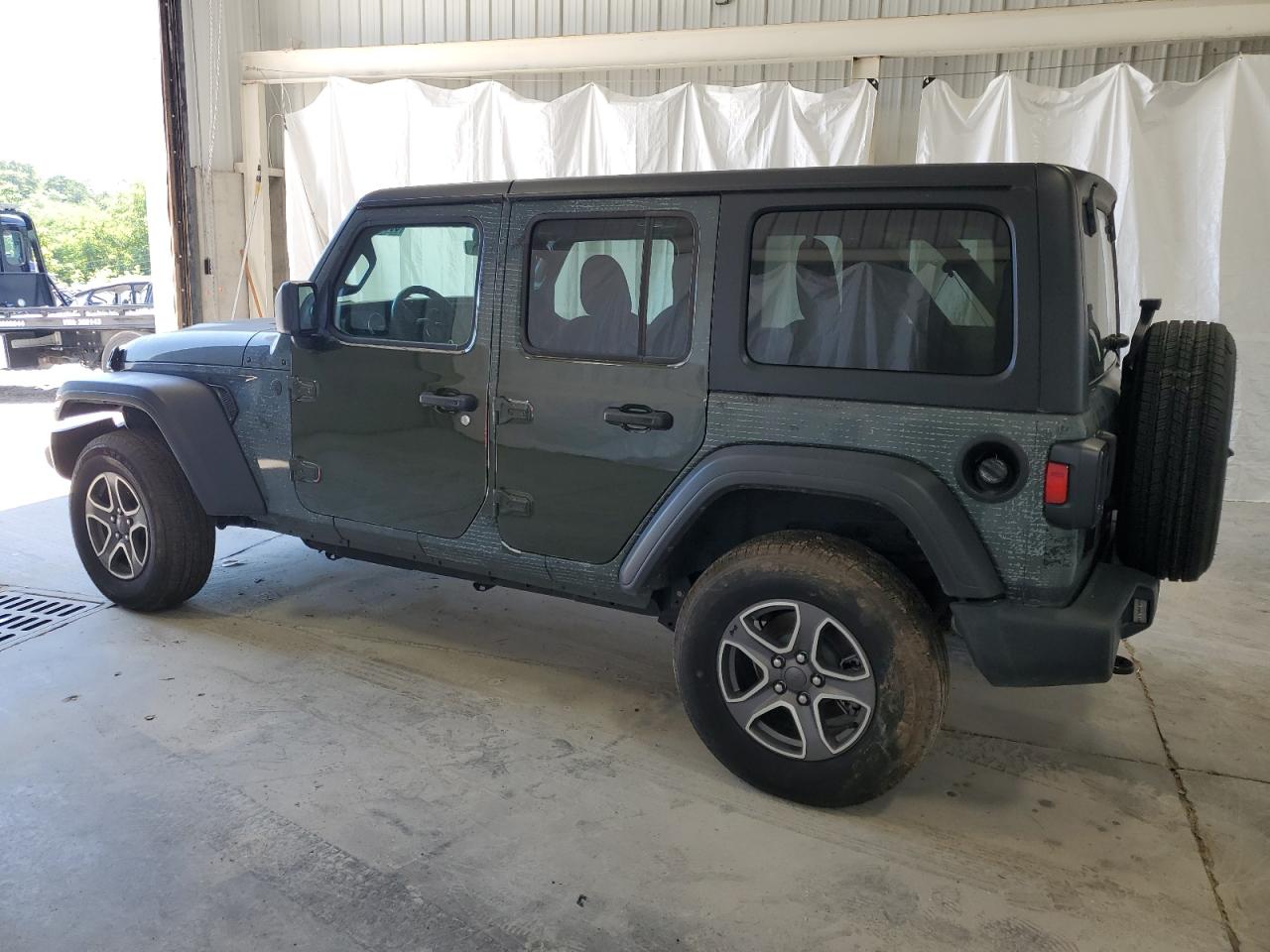 2022 JEEP WRANGLER UNLIMITED SPORT VIN:1C4HJXDG7NW243535