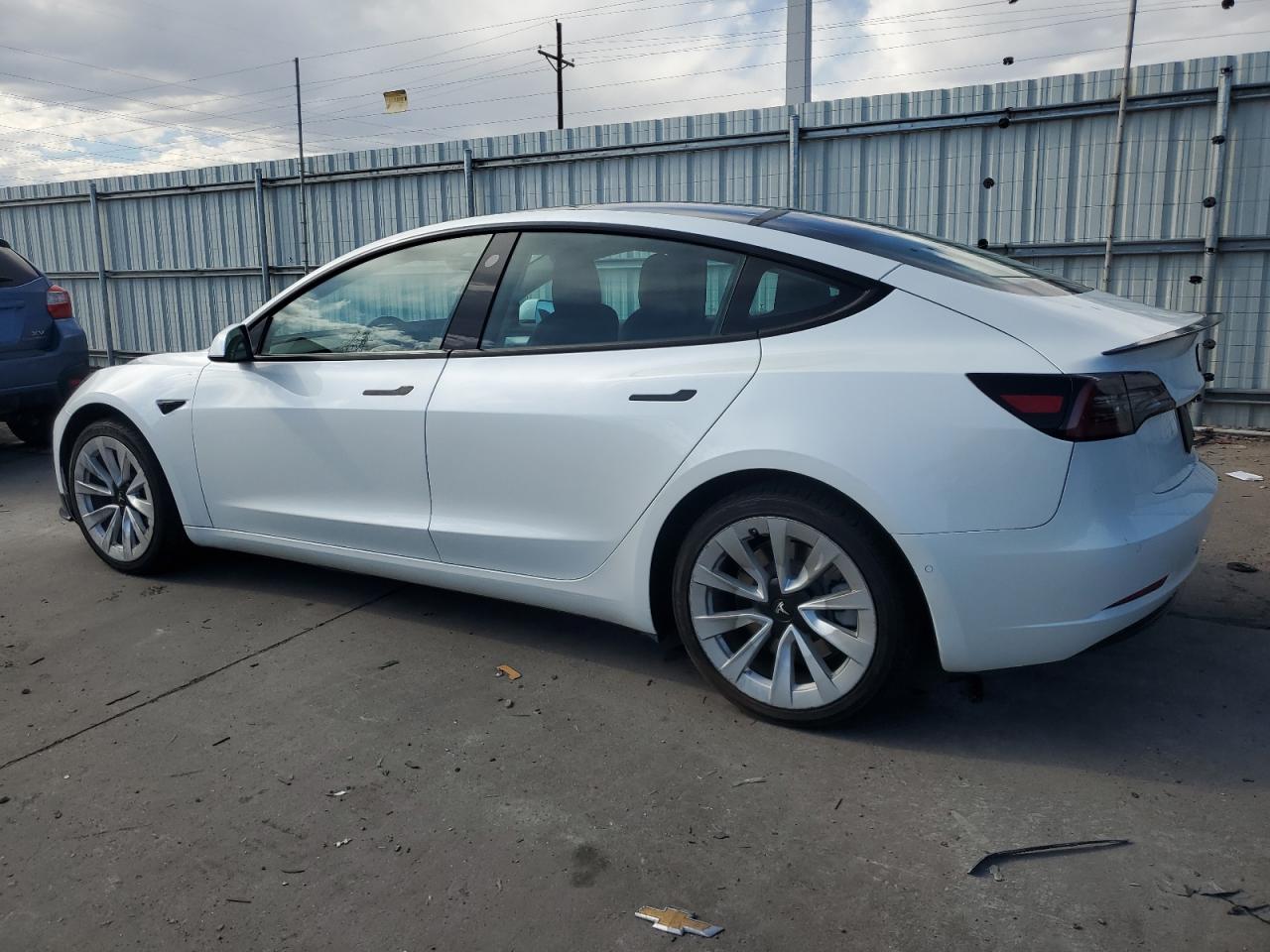 2022 TESLA MODEL 3  VIN:5YJ3E1EA3NF143846