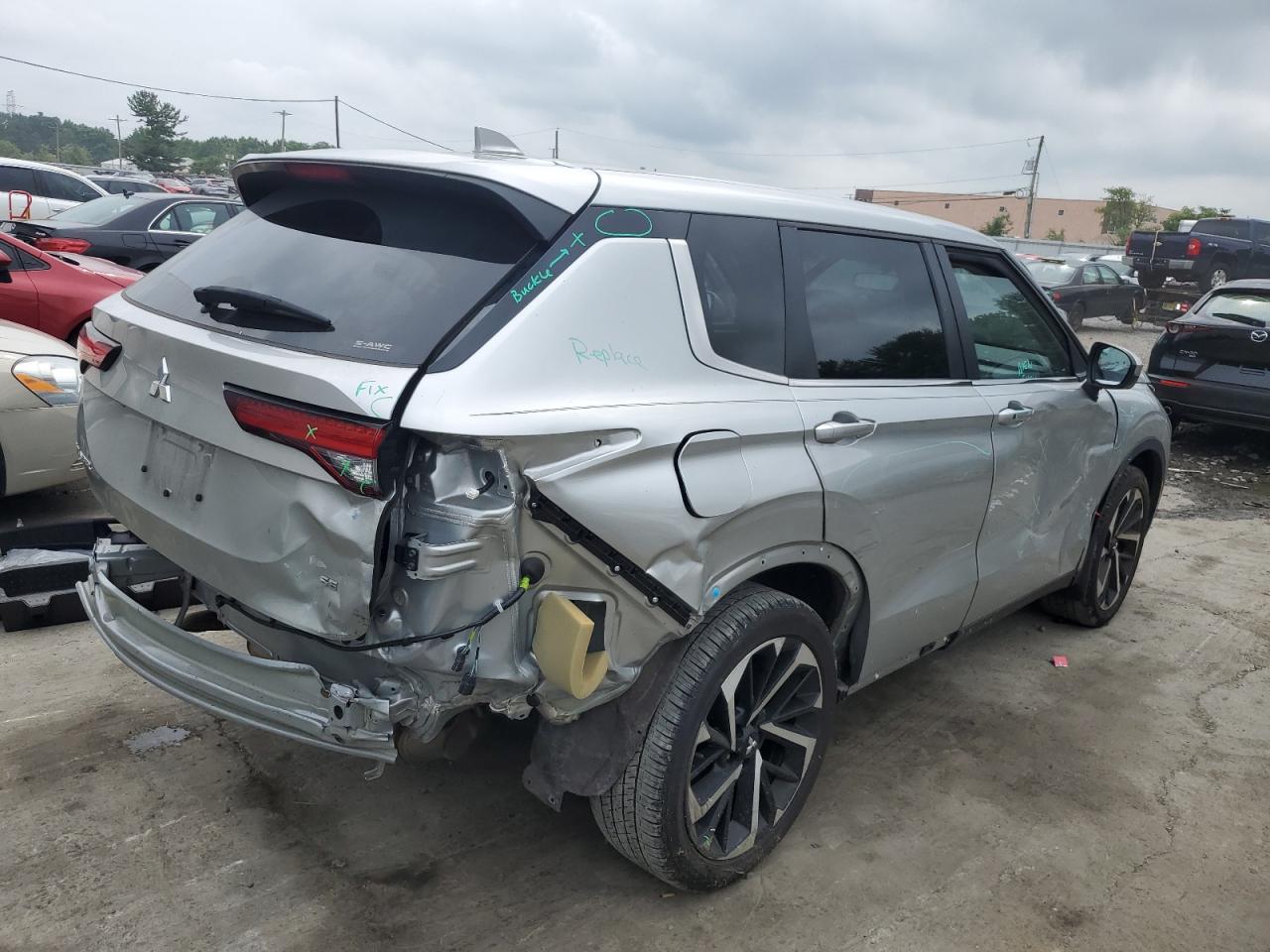 2023 MITSUBISHI OUTLANDER SE VIN:JA4J4UA83PZ011059