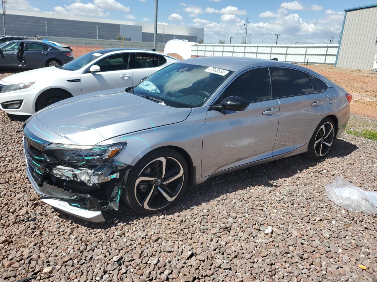 2022 HONDA ACCORD SPORT VIN:1HGCV1F31NA089456