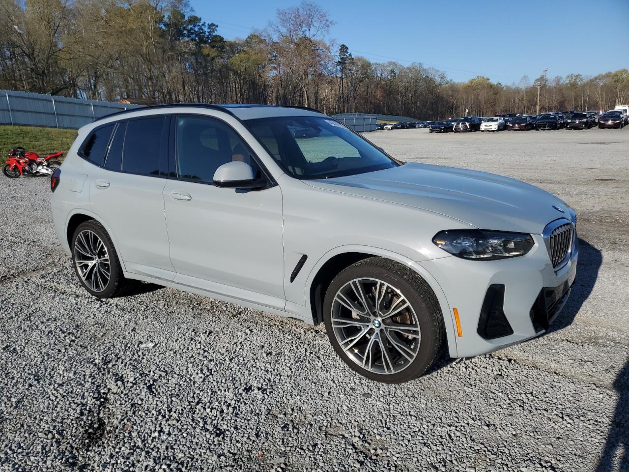 2022 BMW X3 XDRIVE30I VIN:5UX53DP09N9K71795