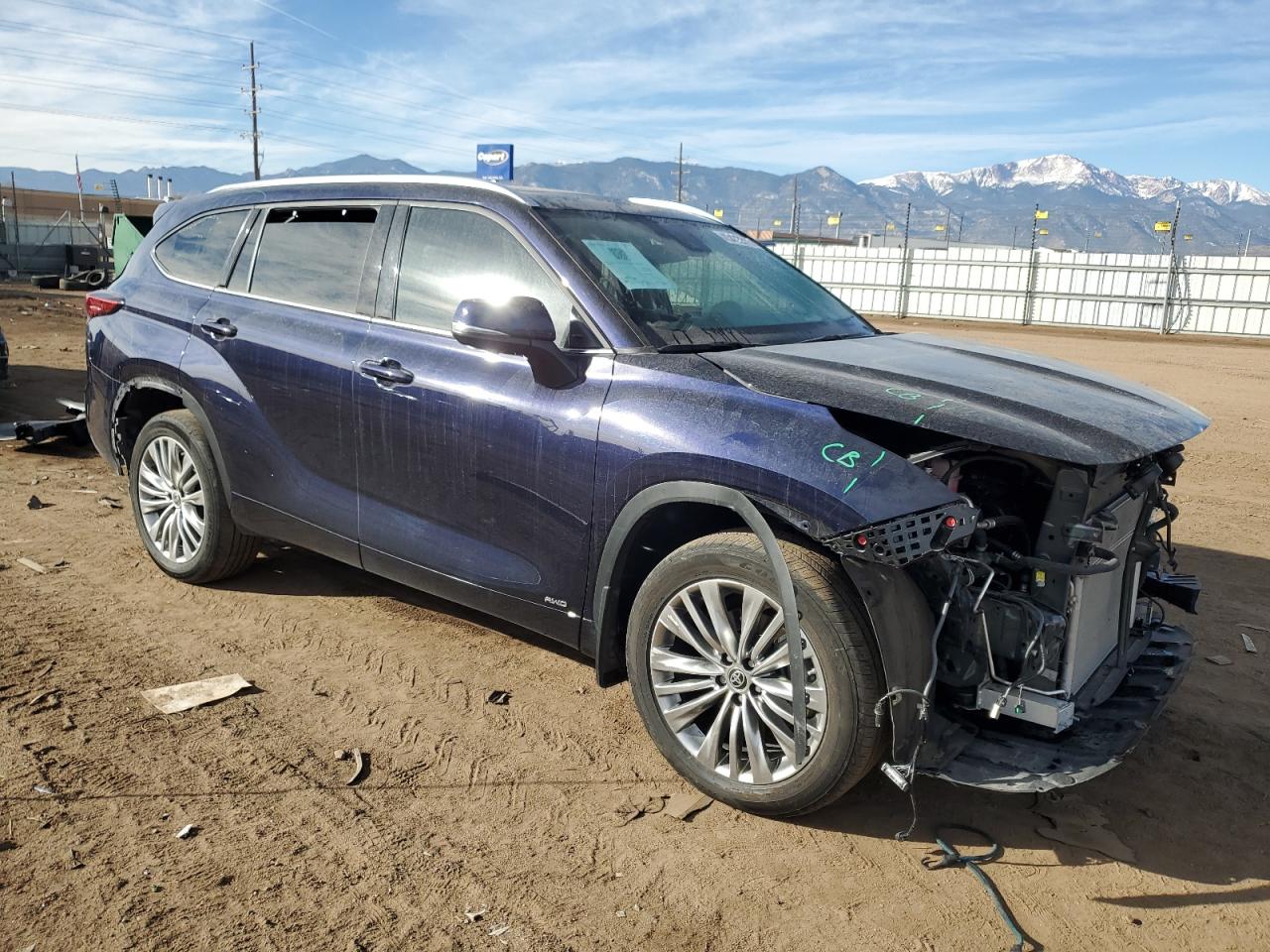 2023 TOYOTA HIGHLANDER HYBRID LIMITED VIN:5TDEBRCH4PS117349