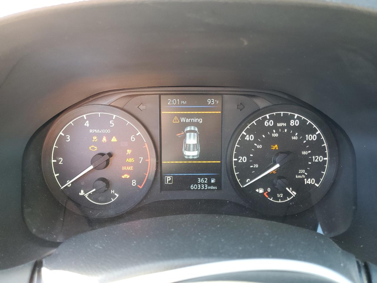 2022 NISSAN ALTIMA S VIN:1N4BL4BV7NN384813