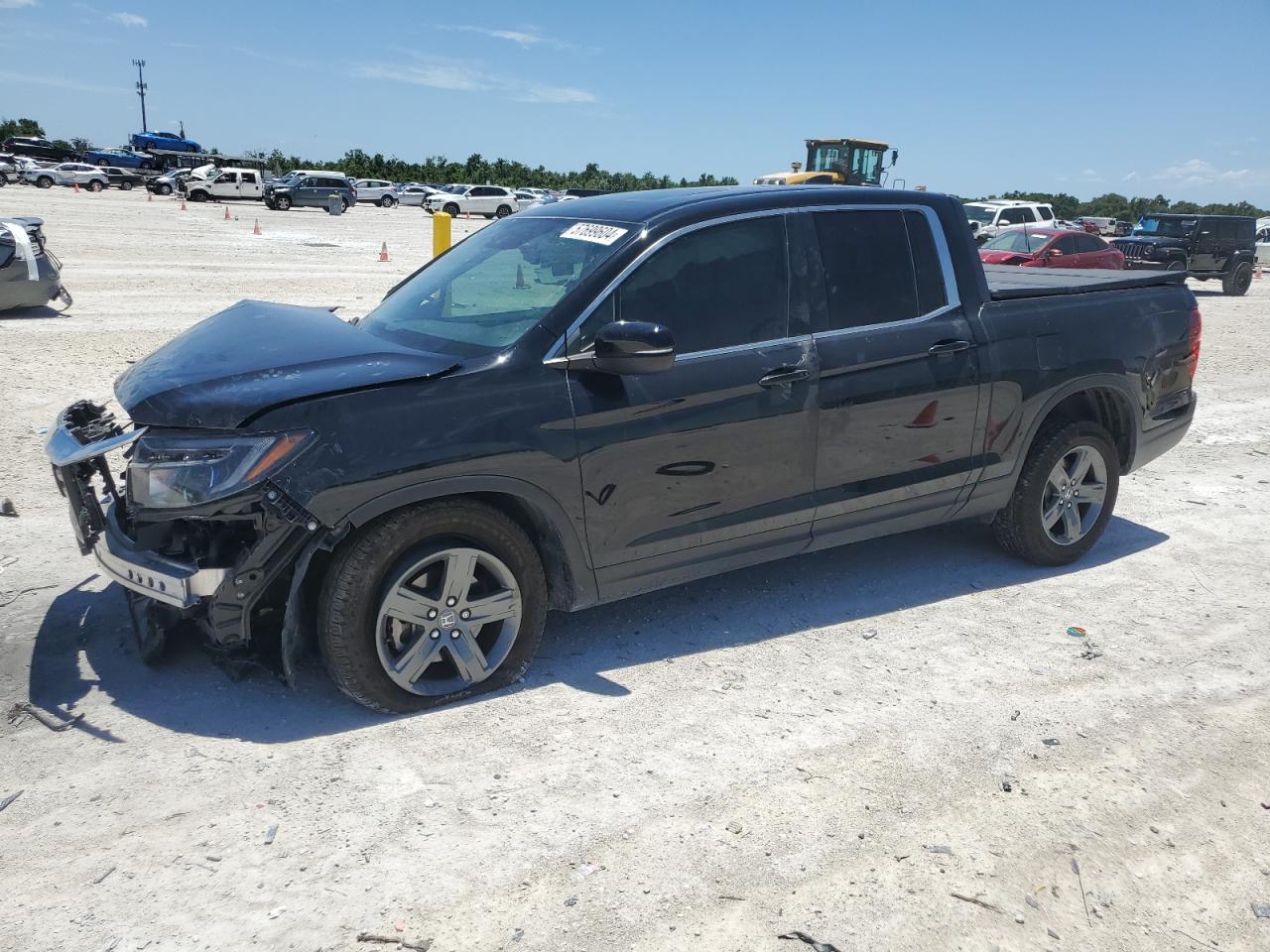 2023 HONDA RIDGELINE RTL VIN:5FPYK3F52PB037443