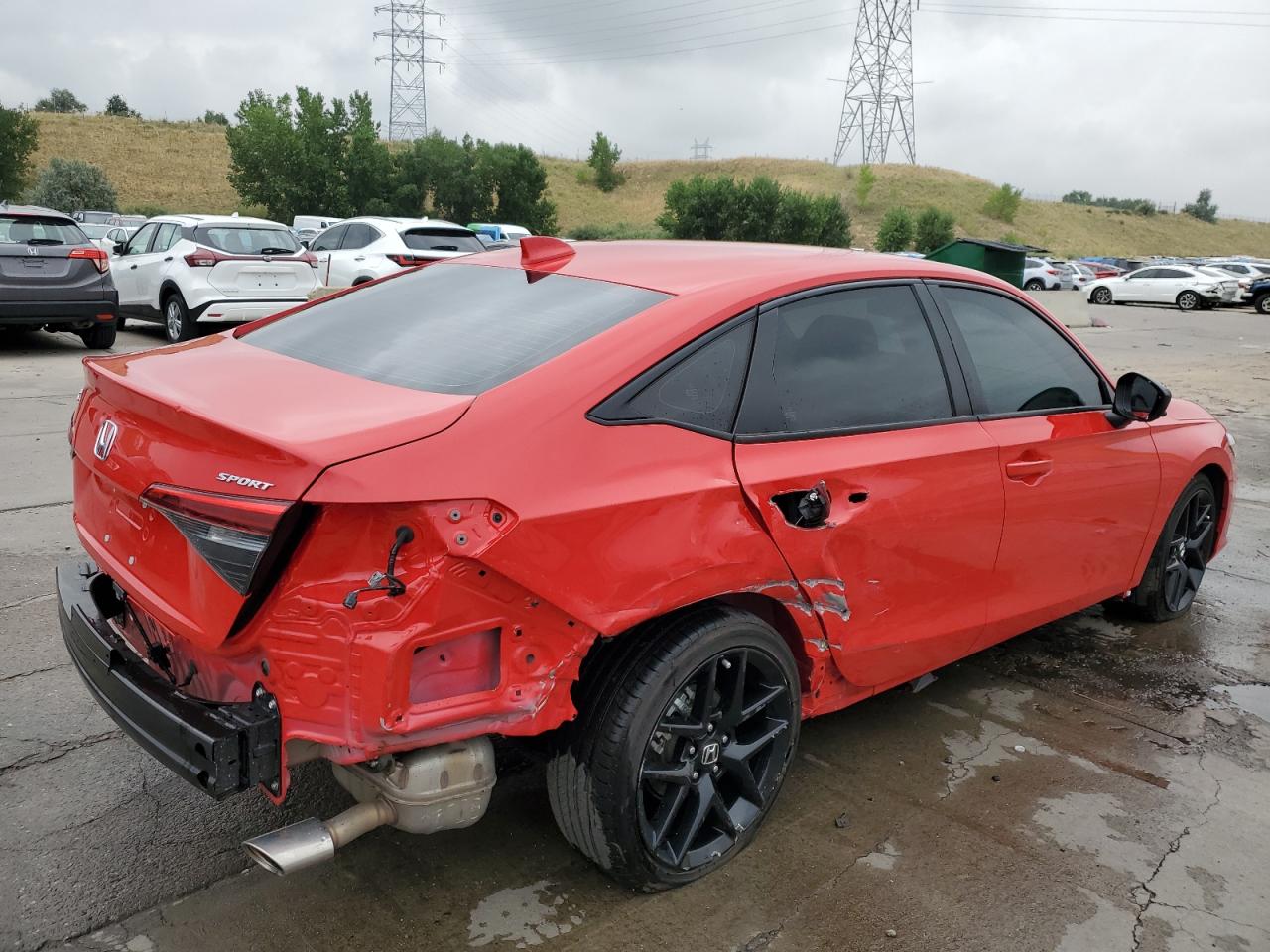 2023 HONDA CIVIC SPORT VIN:2HGFE2F52PH520170