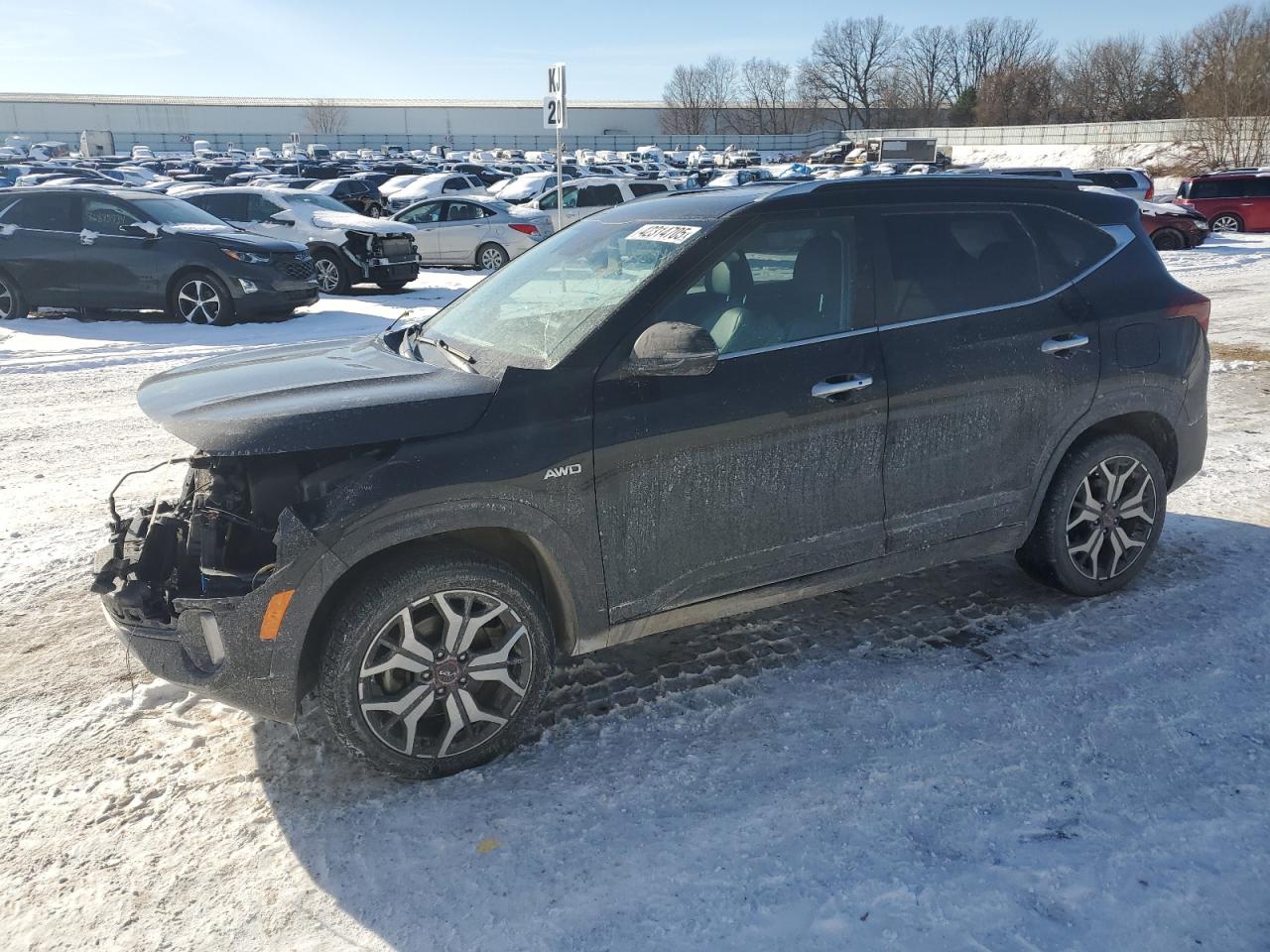 2022 KIA SELTOS SX VIN:KNDETCA25N7263386