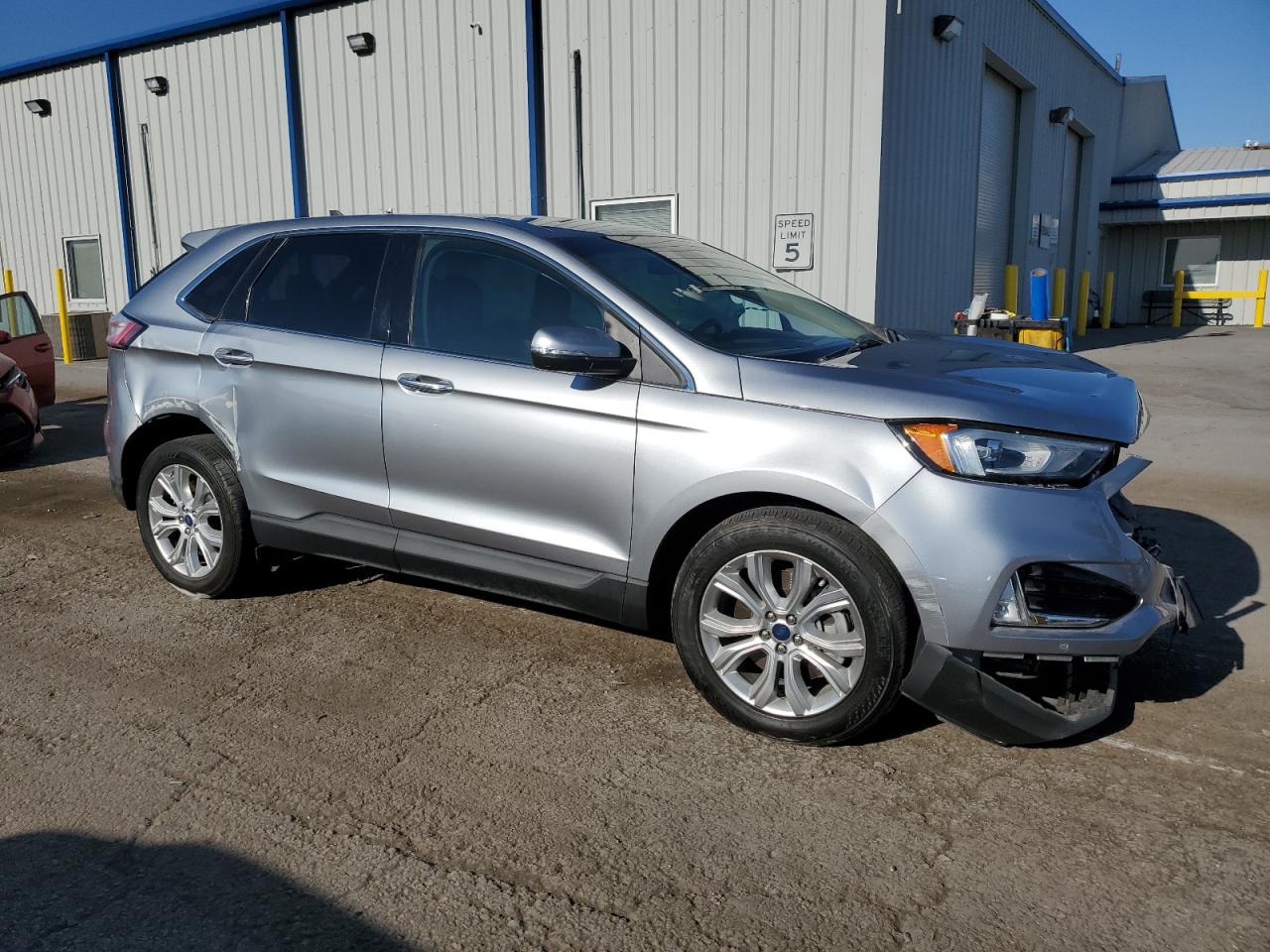 2022 FORD EDGE TITANIUM VIN:2FMPK4K95NBA30558