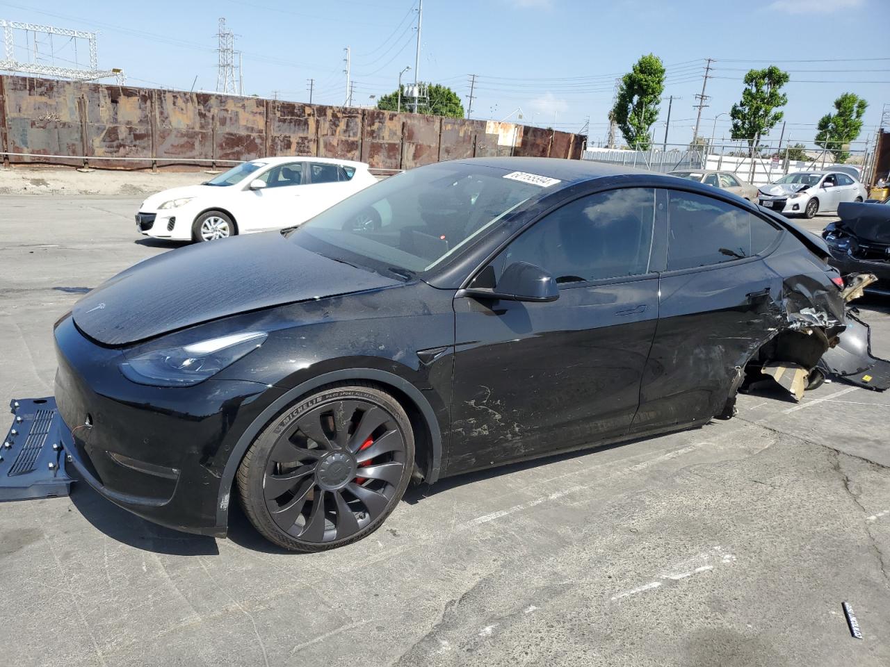 2022 TESLA MODEL Y  VIN:7SAYGDEFXNF317900