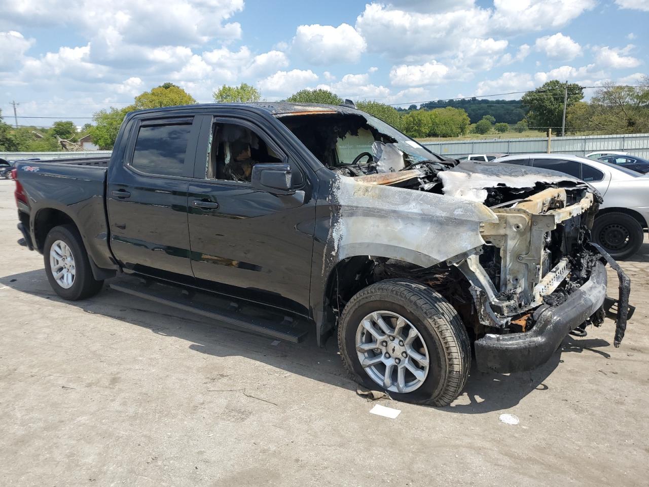 2022 CHEVROLET SILVERADO K1500 RST VIN:1GCUDEET0NZ630075