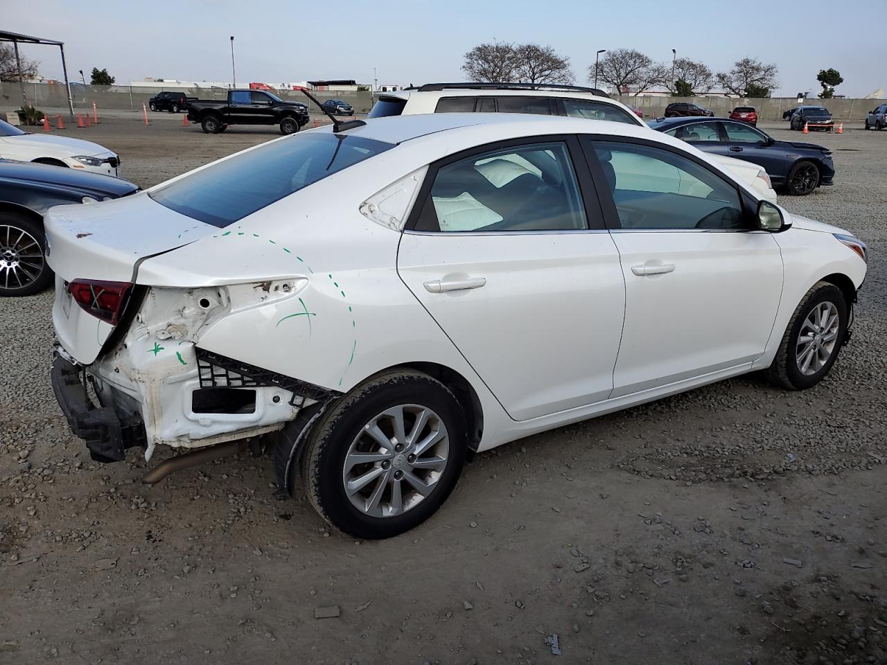 2022 HYUNDAI ACCENT SE VIN:3KPC24A63NE173866