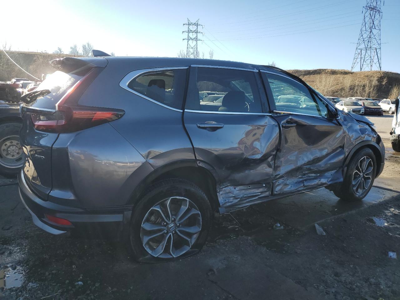 2022 HONDA CR-V EXL VIN:7FARW2H87NE040858