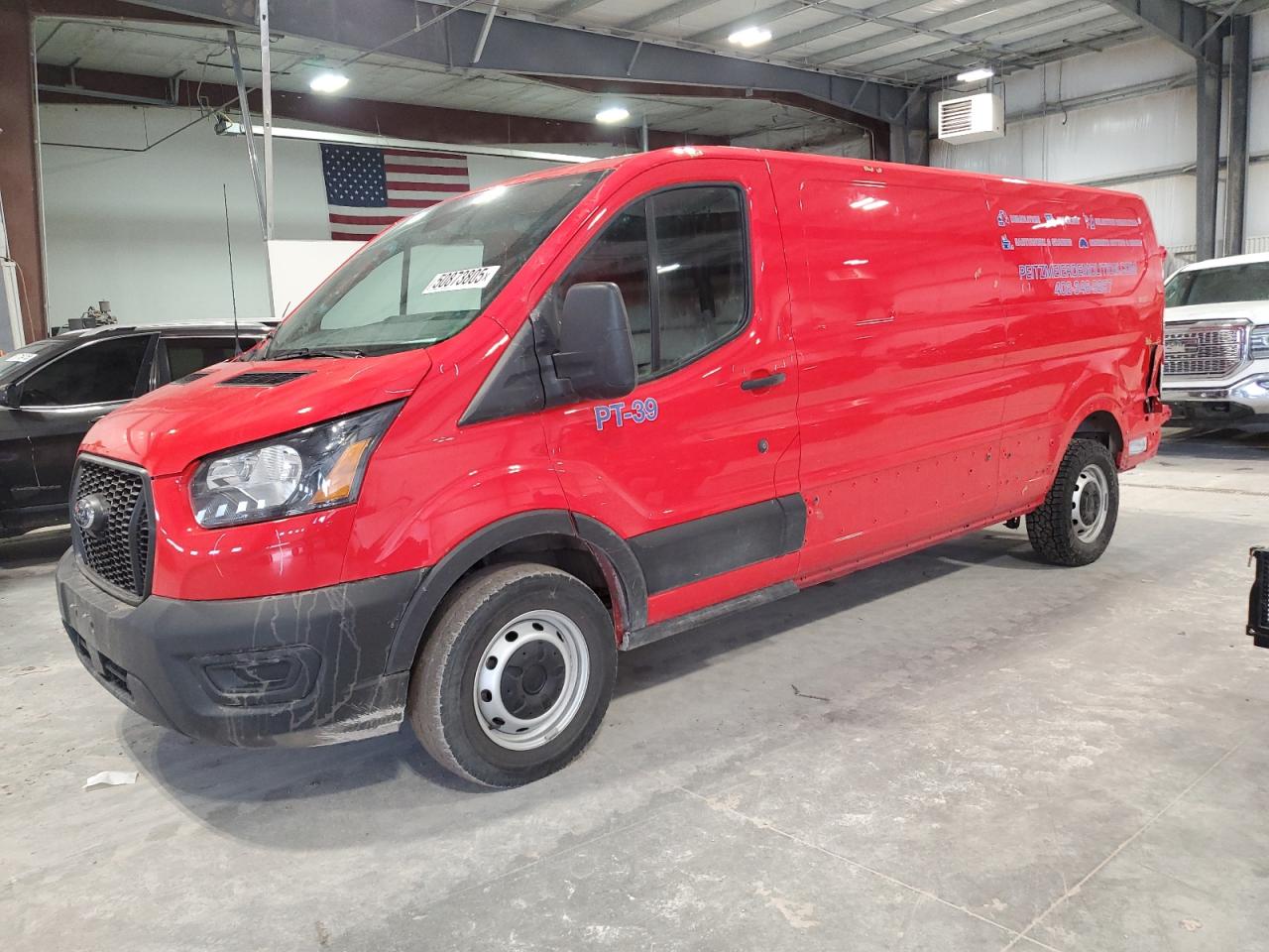 2023 FORD TRANSIT T-250 VIN:1FTBR1Y8XPKA49705