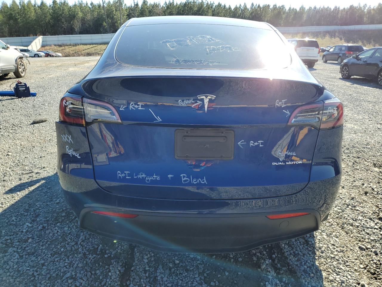 2022 TESLA MODEL Y  VIN:3N1CP5BV5ML504957