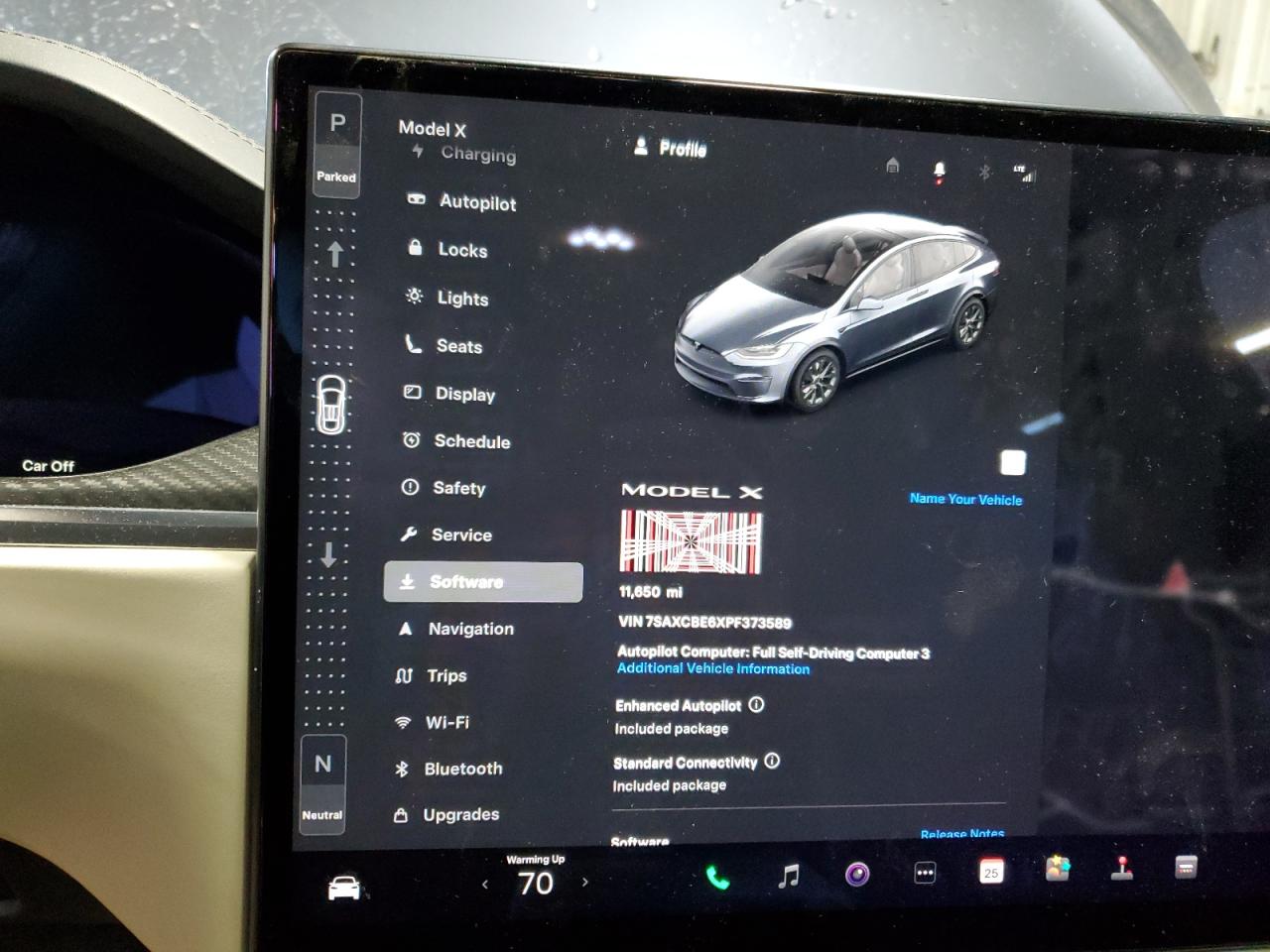 2023 TESLA MODEL X  VIN:7SAXCBE6XPF373589