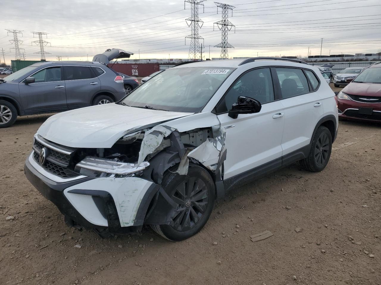 2022 VOLKSWAGEN TAOS S VIN:3VVMX7B24NM060342