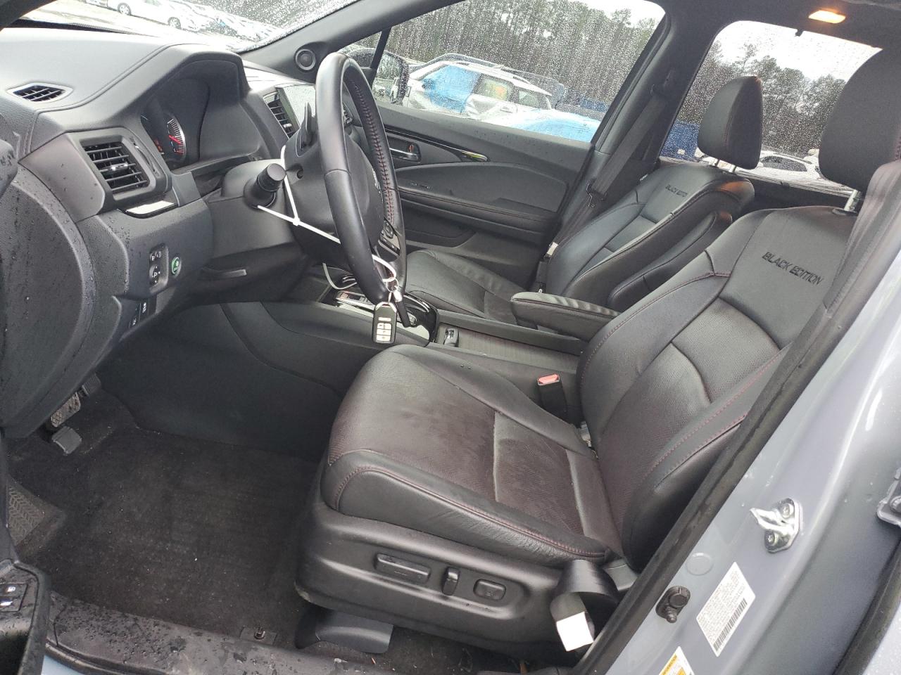 2022 HONDA PILOT BLACK VIN:5FNYF6H77NB029428