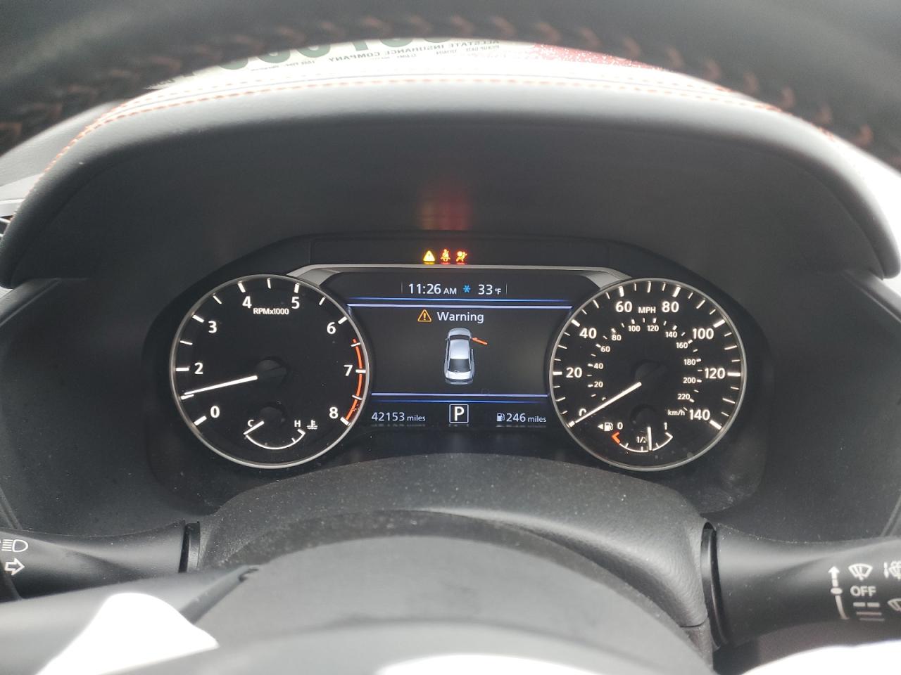 2022 NISSAN ALTIMA SR VIN:1N4BL4CV8NN358235