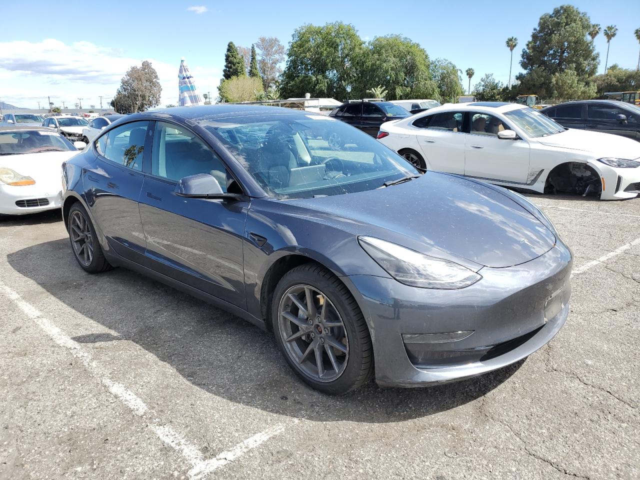 2022 TESLA MODEL 3  VIN:5YJ3E1EB5NF271921