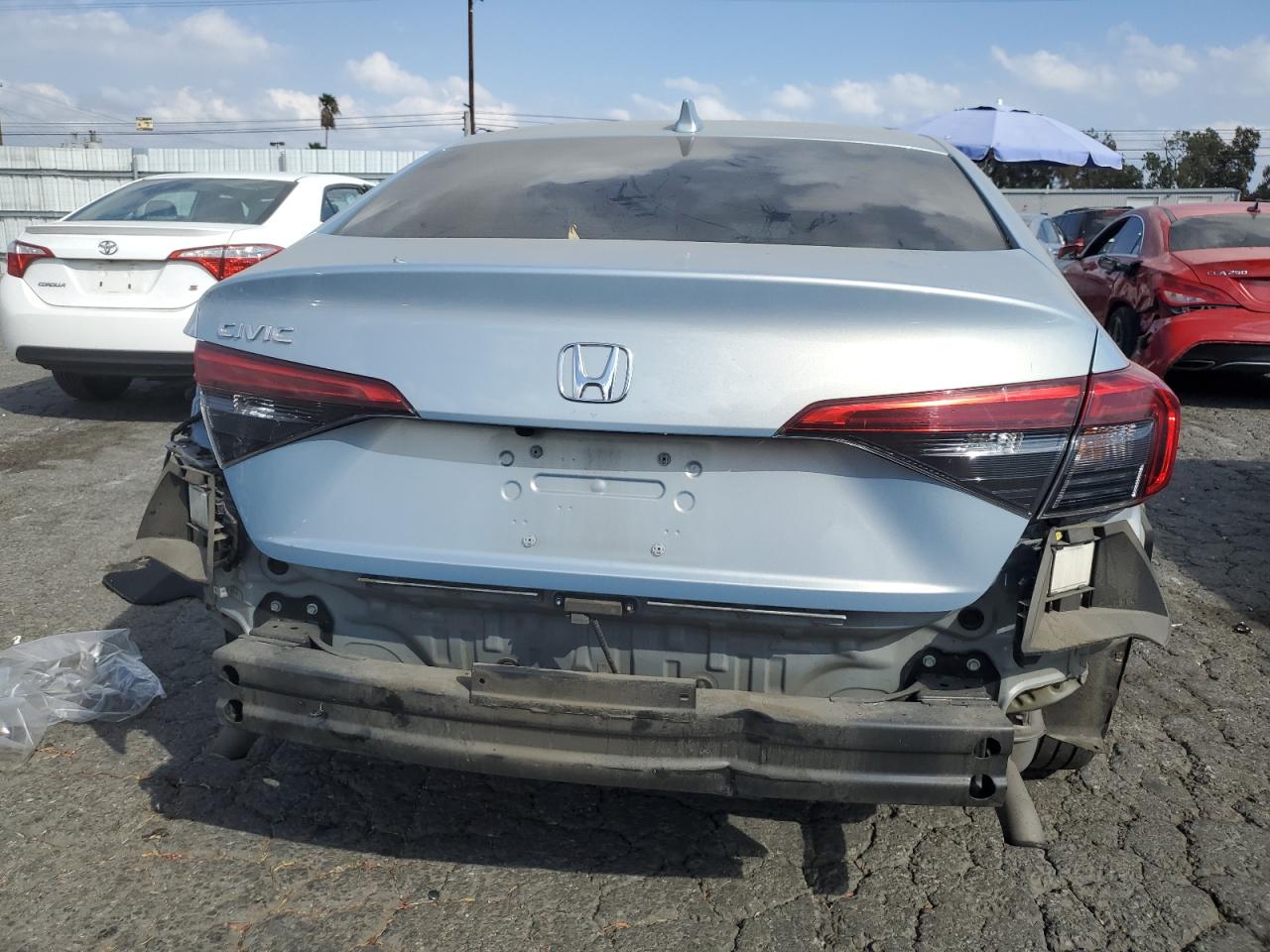 2022 HONDA CIVIC EX VIN:2HGFE1F78NH307619