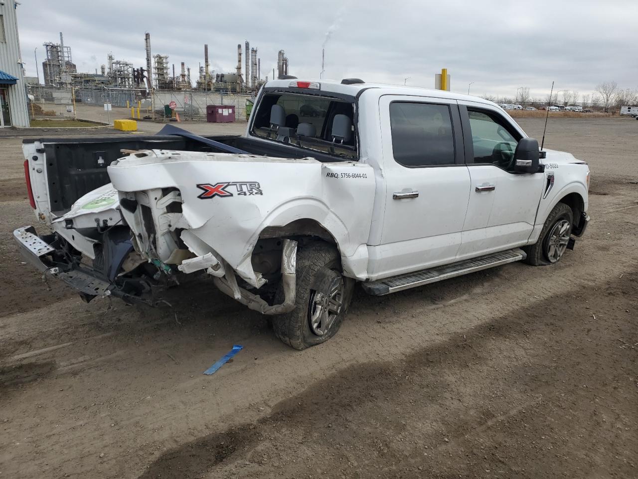 2022 FORD F150 SUPERCREW VIN:1FTEW1EPXNKD68598
